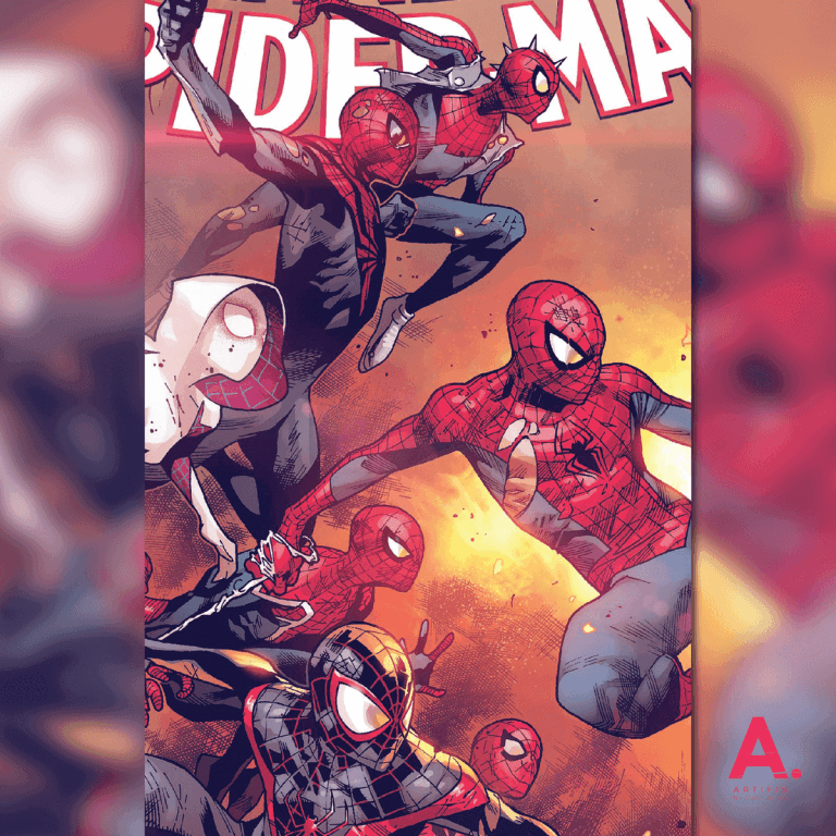 Poster métallique Spider-Verse – Spider-Man