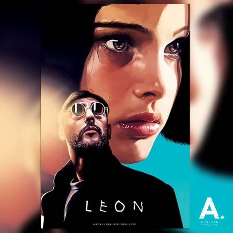 Poster métallique Léon – The Movie