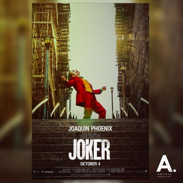 Poster métallique The Joker – The Movie