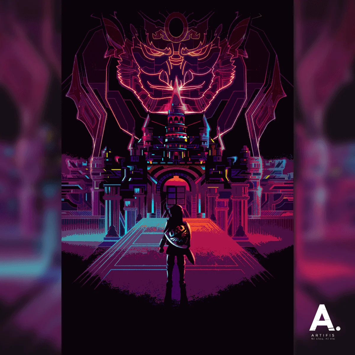 The Legend Of Zelda Neon