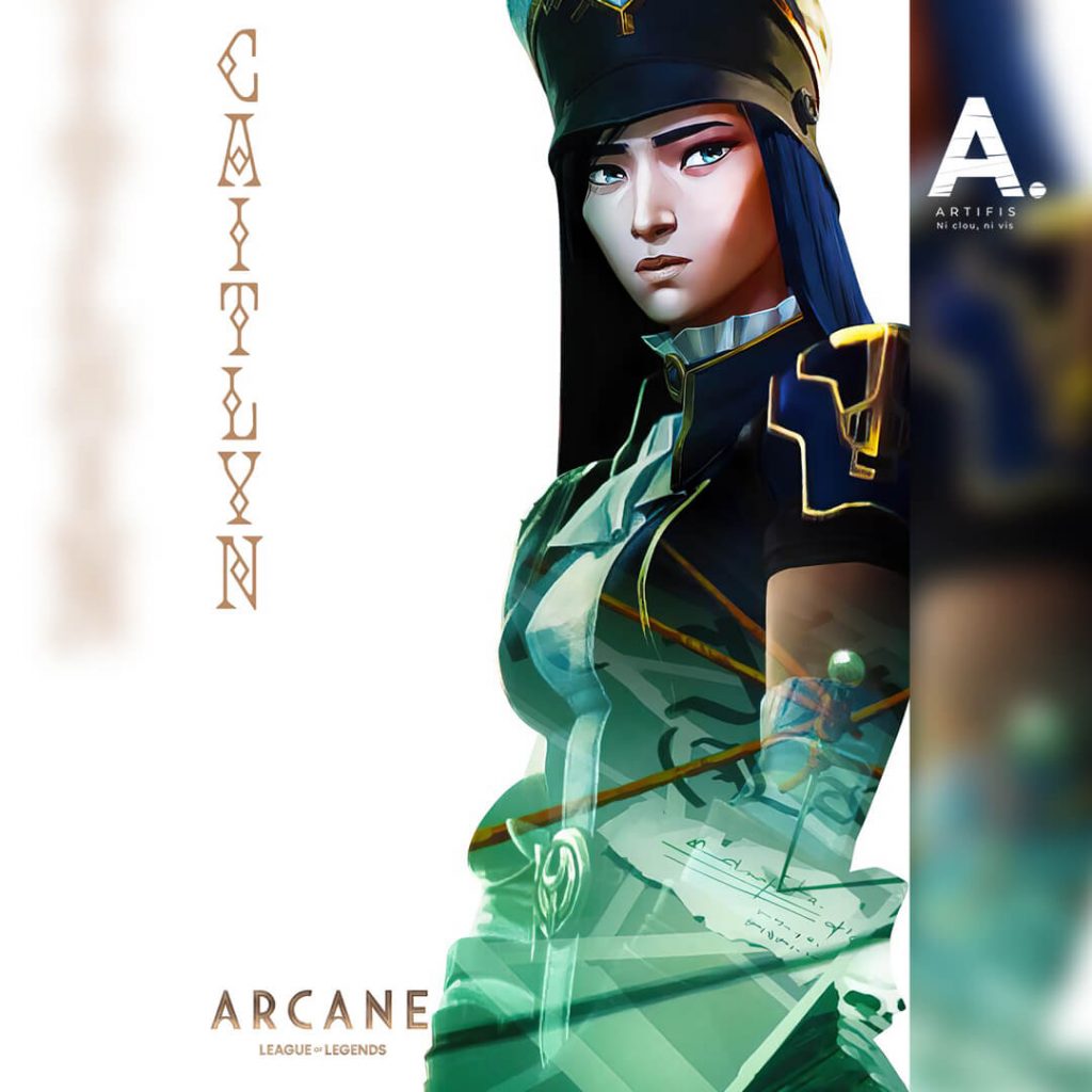Tableau Décoratif Jinx | ARCANE - ARTIFIS, ni clous, ni vis
