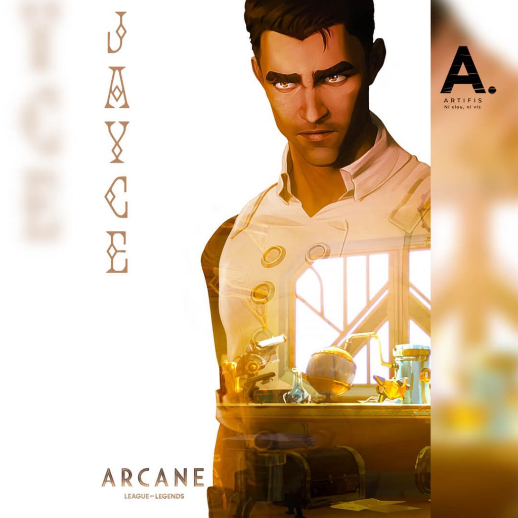 Tableau Décoratif Jinx | ARCANE - ARTIFIS, ni clous, ni vis