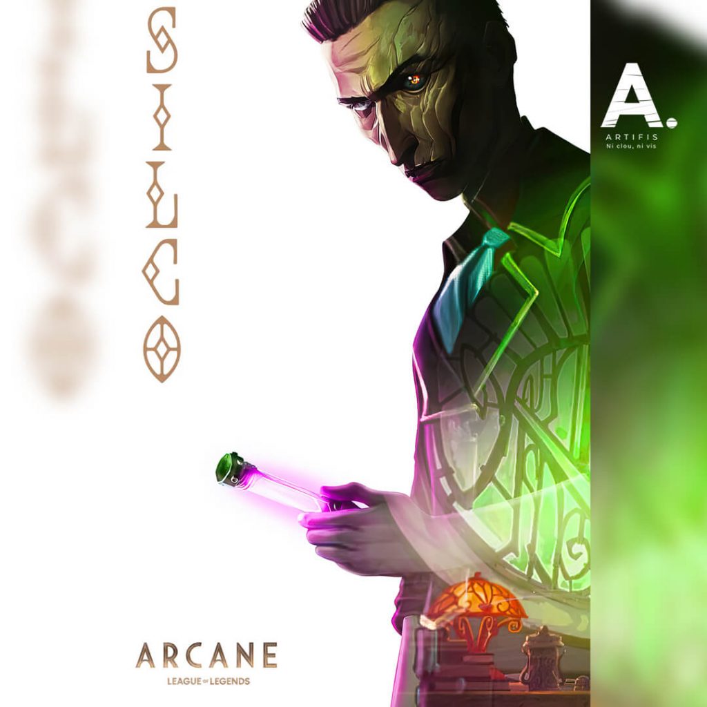 Tableau Décoratif Jinx | ARCANE - ARTIFIS, ni clous, ni vis