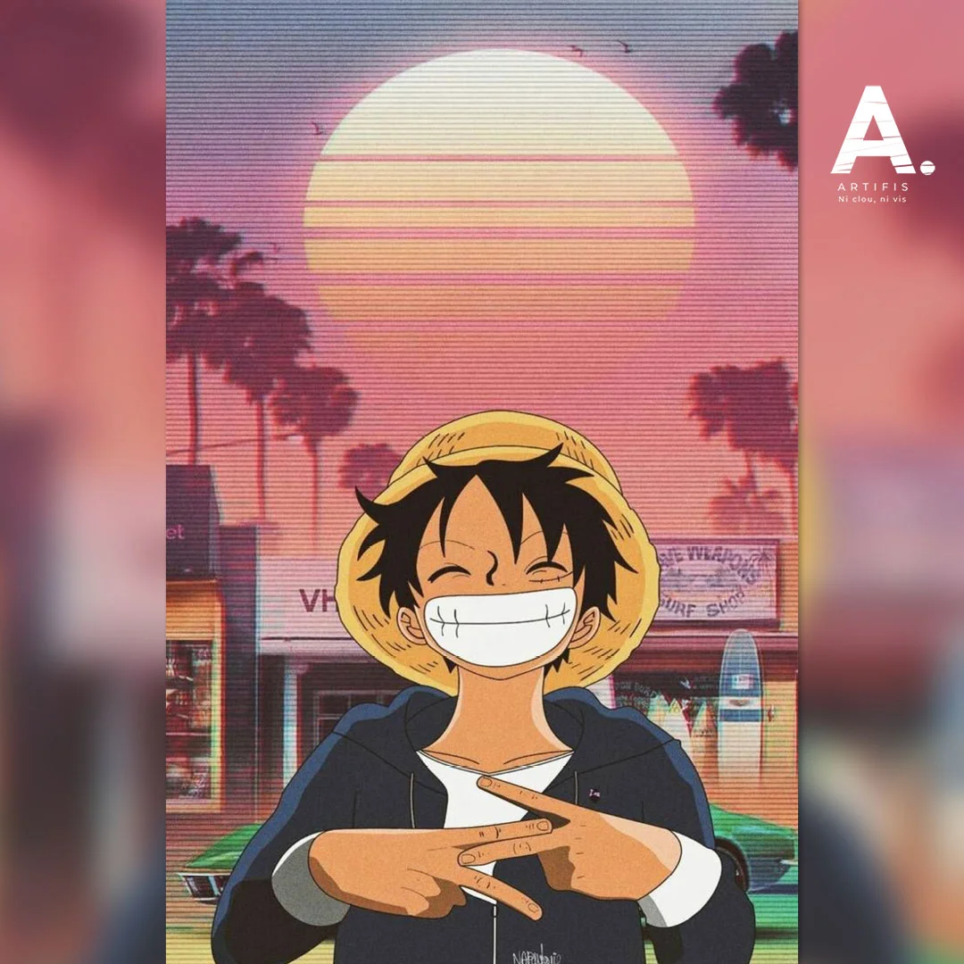 Luffy Synthwave | ONE PIECE