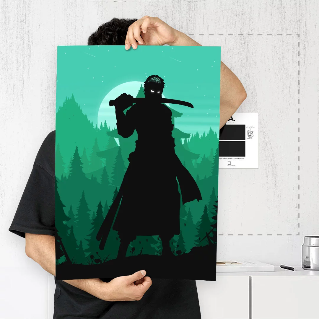 Roronoa Zoro Shadow Art | by @Xeionus – Image 3