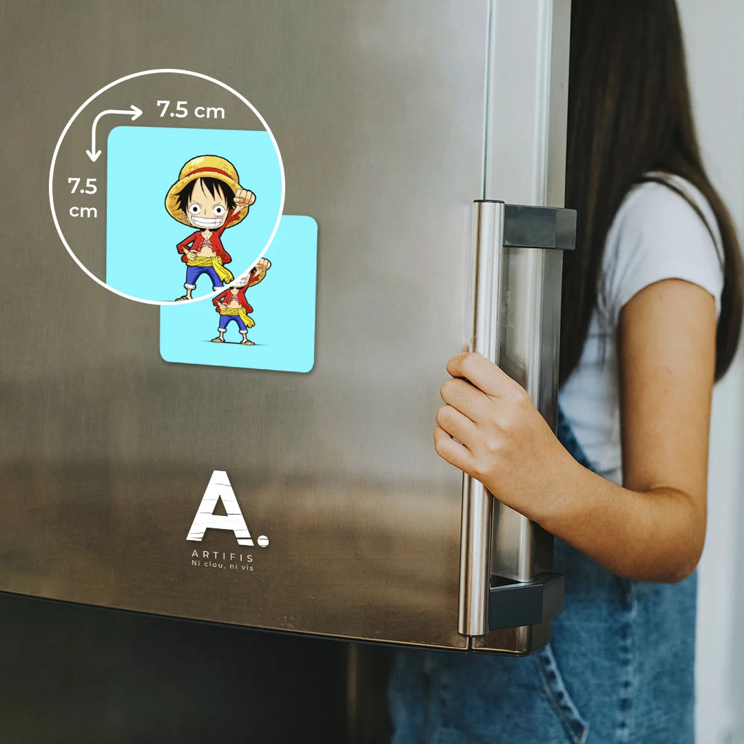 Fridge Magnet/ Chibi Luffy – Image 2